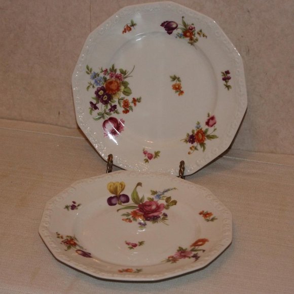 Rosenthal Other - Rosenthal Maria Flowers Salad Plates - Set of 2